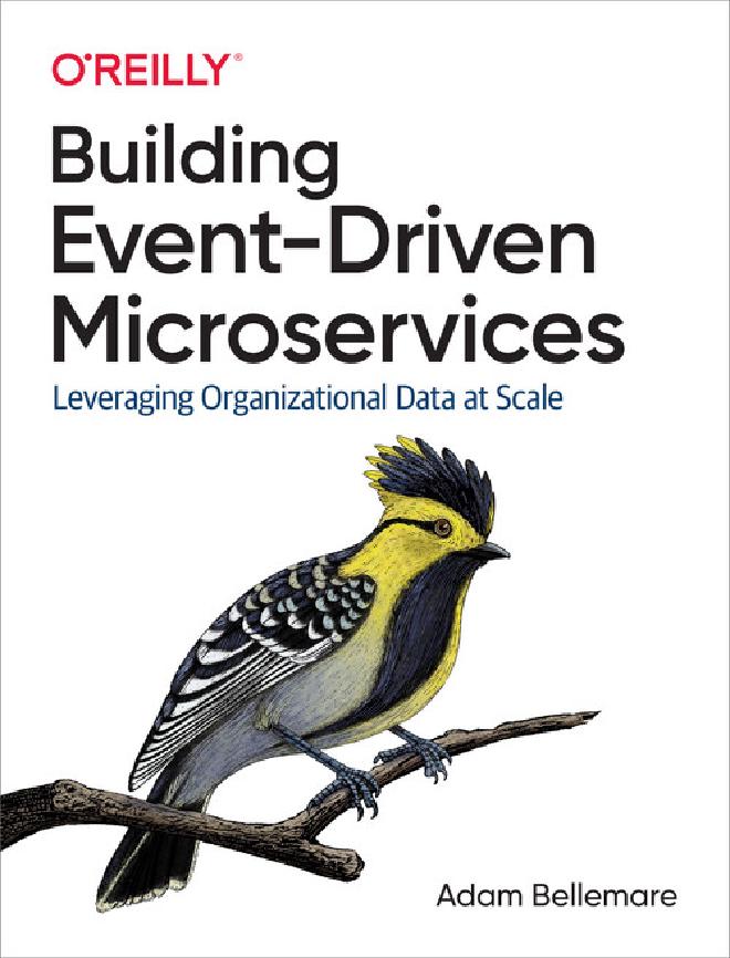 Building Event-Driven Microservices book cover